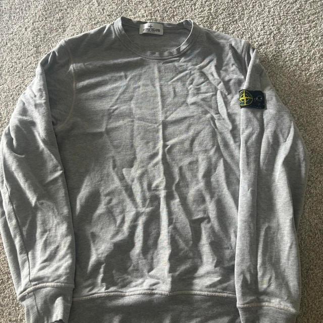 Stone Island Junior Kids' Hoodie - Grey on Productcaster.