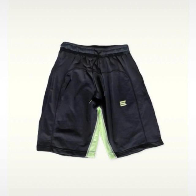 Men's Shorts - Black/Green - M on Productcaster.