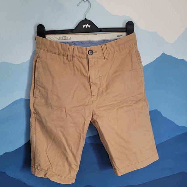 Jack Wills Men's Shorts - Tan - 28" on Productcaster.