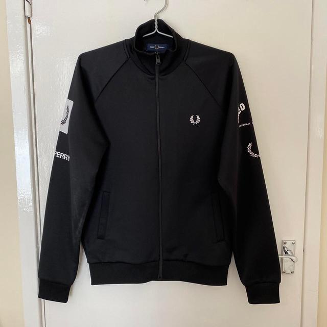 Fred Perry Men's Jacket - Black - S on Productcaster.