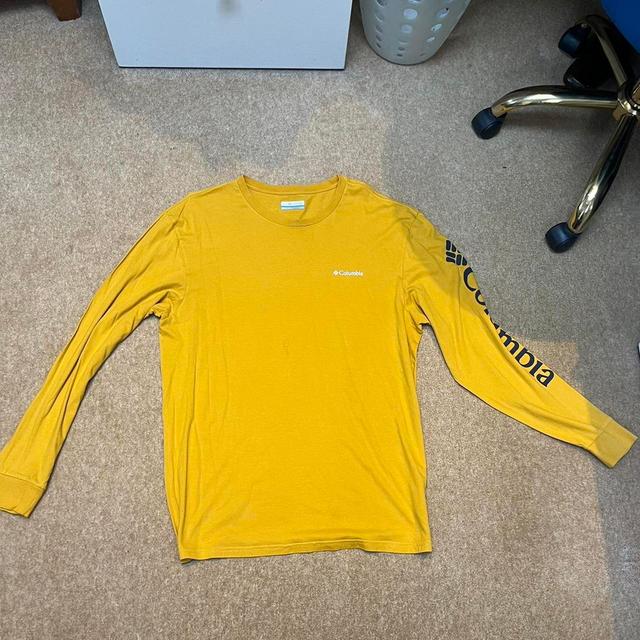 Columbia Sportswear Men's Shirt - Yellow - L on Productcaster.