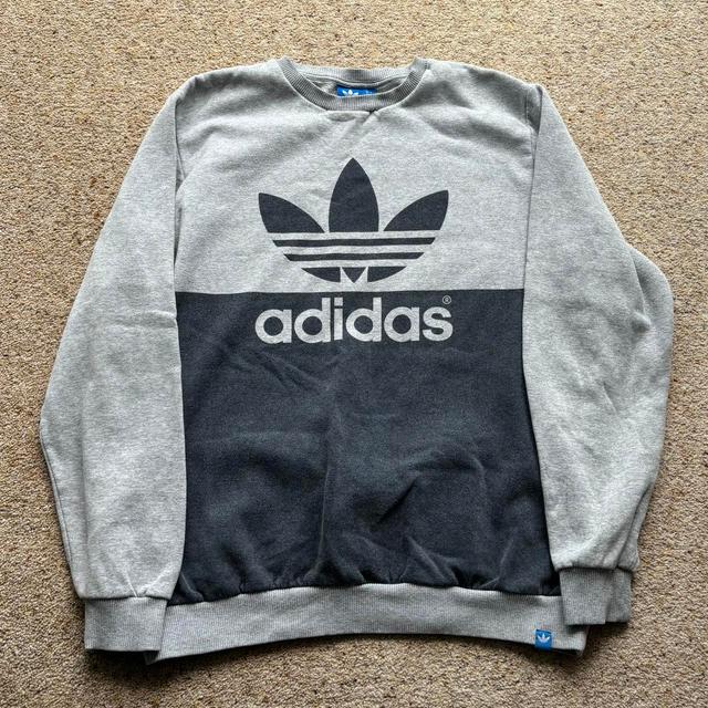 Adidas Originals Men's Sweatshirt - Grey - L on Productcaster.