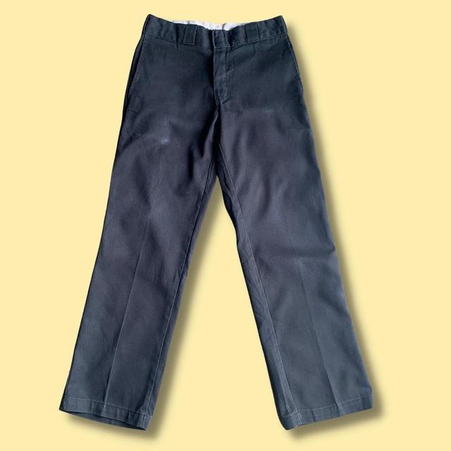 Dickies Men's Straight leg Chino Trousers - Black - 30" on Productcaster.