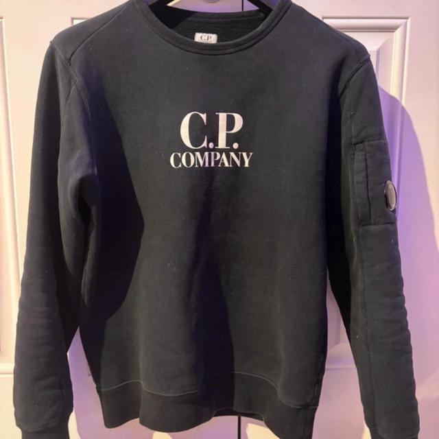 CP Company Men's Jumper - Black - S on Productcaster.