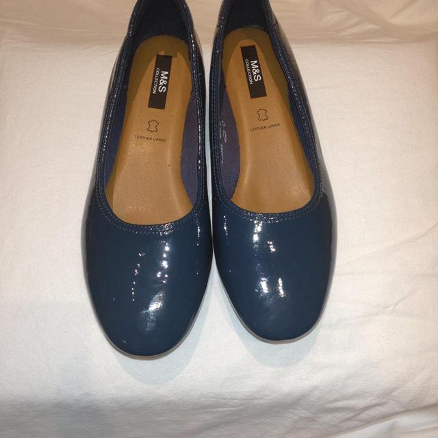 M&S Collection Women's Ballet shoes - Blue - UK 6.5 on Productcaster.