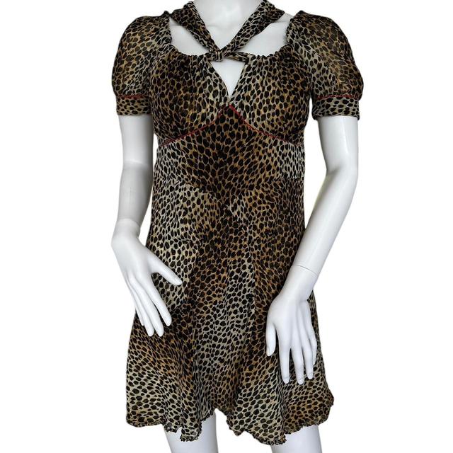 Dolce & Gabbana Women's Dress - Brown/Multi - 8 on Productcaster.