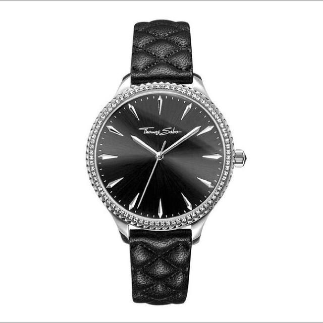 Thomas Sabo Women's Analogue Watch - Black on Productcaster.