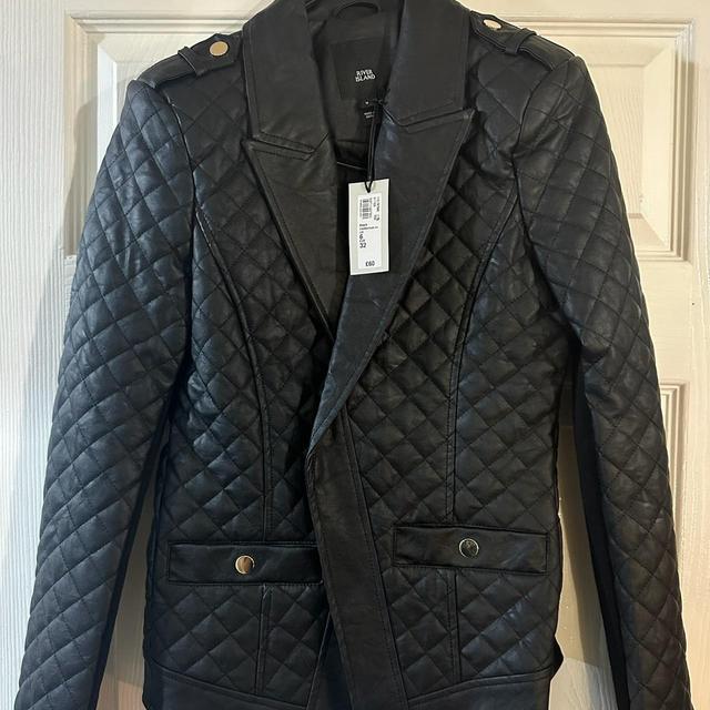 River Island Women's Blazer Jacket - Black - UK 6 on Productcaster.