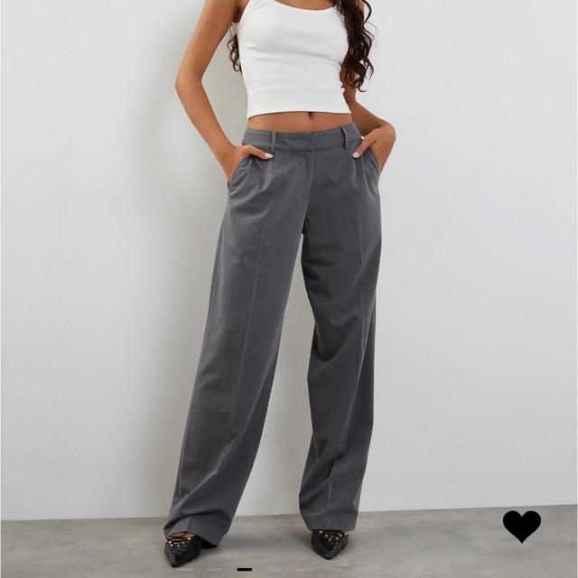 Motel Women's Tailored trousers - Grey - XL on Productcaster.