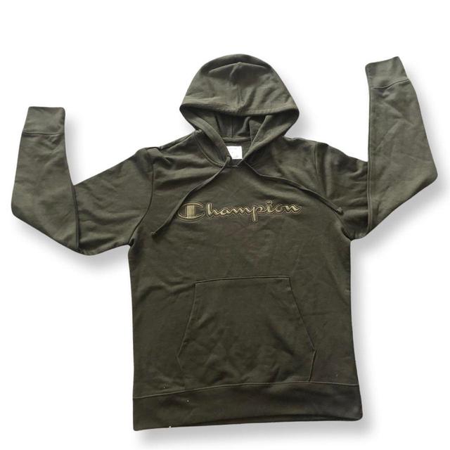 Champion Women's Hoodie - Khaki - M on Productcaster.