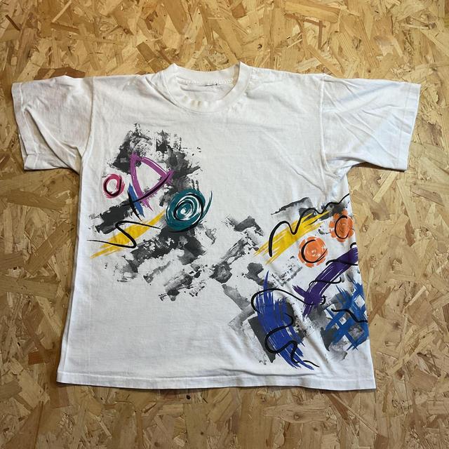 Vintage Men's T-shirt - White - XL on Productcaster.