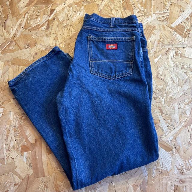 Dickies Men's Jeans - Blue - 36" on Productcaster.