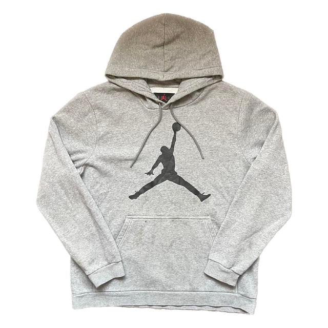 Jordan Men's Hoodie - Grey - L on Productcaster.