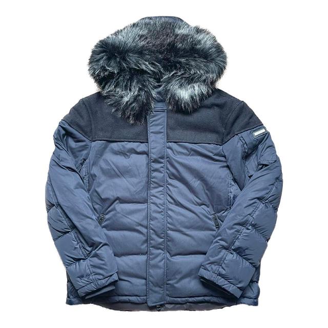 Armani Exchange Men's Puffer - Navy - XL on Productcaster.