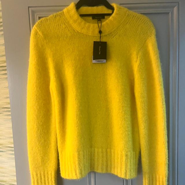 Massimo Dutti Women's Jumper - Yellow - 8 on Productcaster.