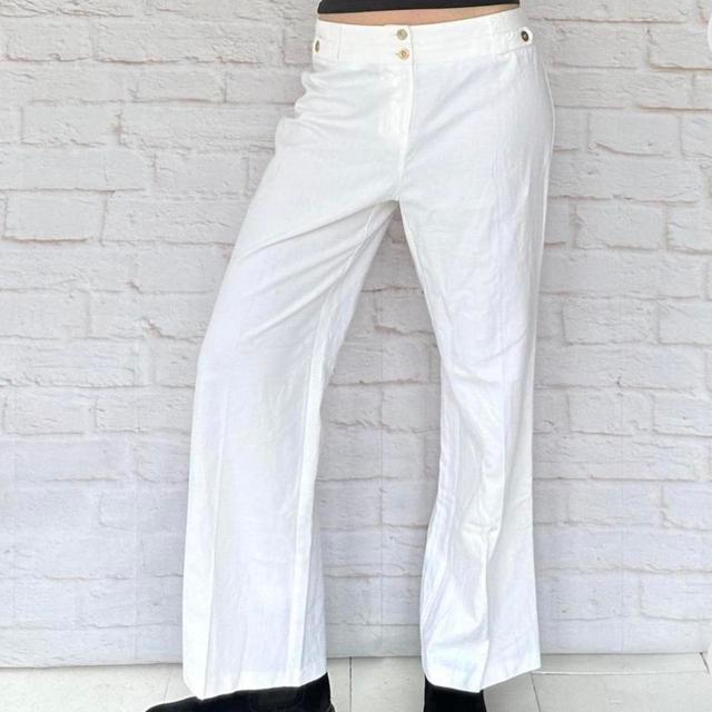 Women's Trousers - White - 30" on Productcaster.