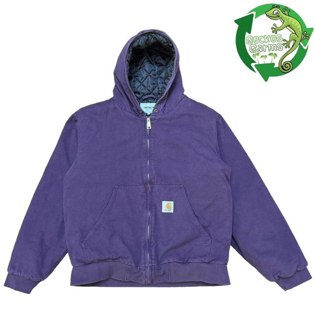 Carhartt Men's Hoodie - Purple - XL on Productcaster.