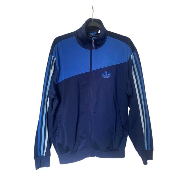 Adidas Originals Men's Lightweight Jacket - Blue - S on Productcaster.