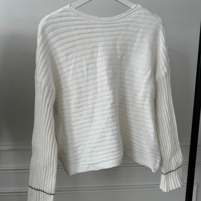 Women's Jumper - White/Cream - 8 on Productcaster.