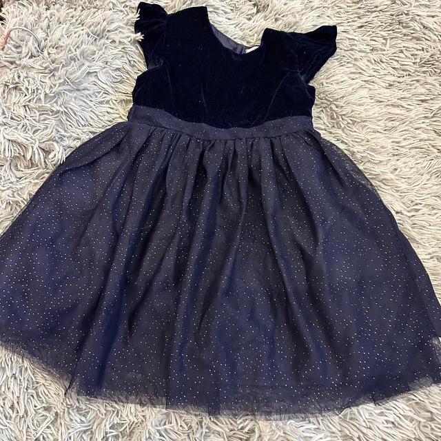 Primark Kids' Dress - Navy/Blue - 2 years on Productcaster.