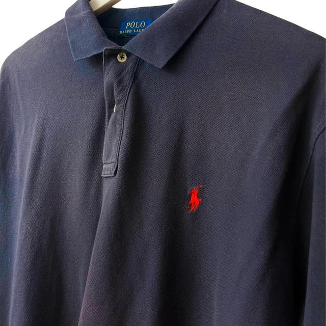 Ralph Lauren Men's Polo shirt - Navy - XL on Productcaster.