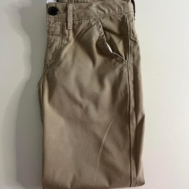 Burton Men's Trousers - Cream - S on Productcaster.