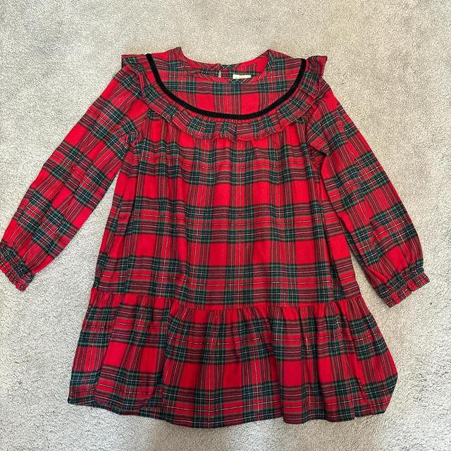 F&F Kids' Cotton Dress - Red/Multi - 6 years on Productcaster.