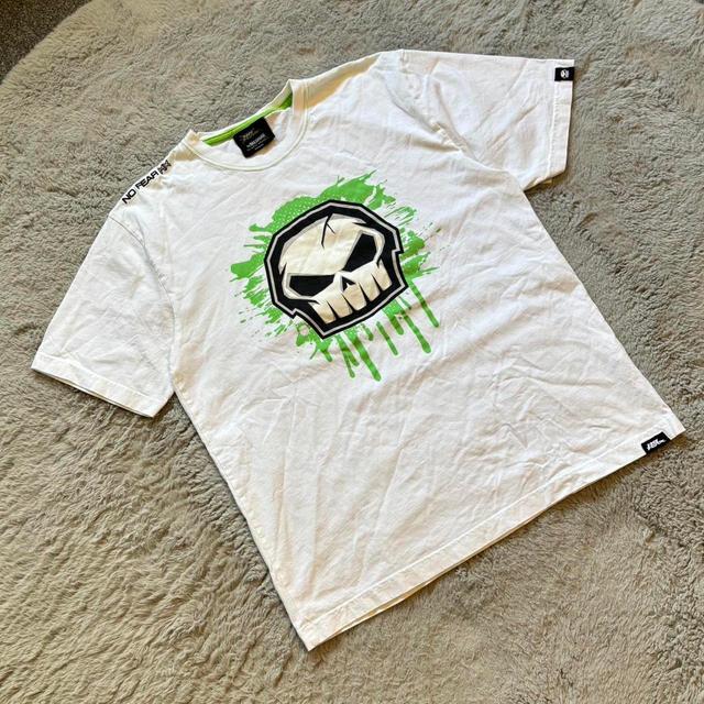 No Fear Men's T-shirt - Green/White - M on Productcaster.