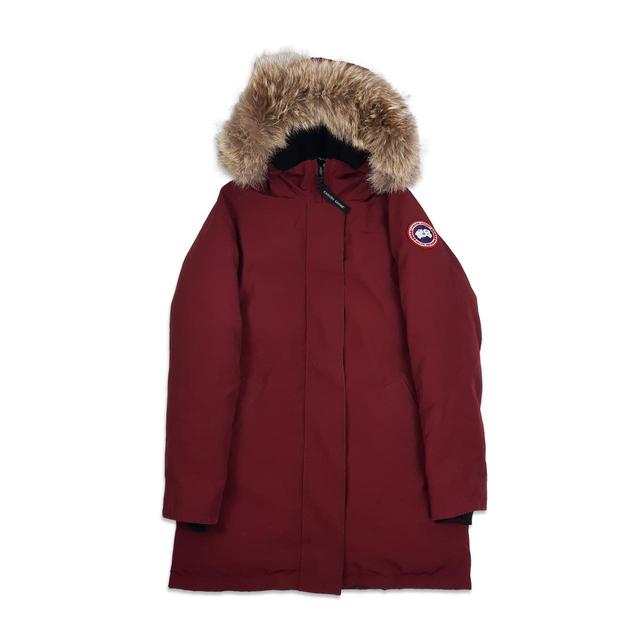 Canada Goose Women's Parka - Burgundy - S on Productcaster.