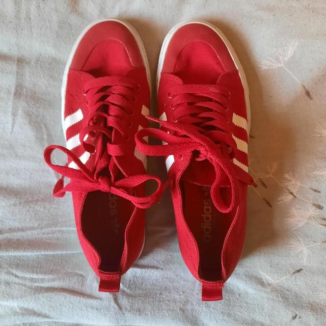 Adidas Men's Trainers - Red - UK 7 on Productcaster.