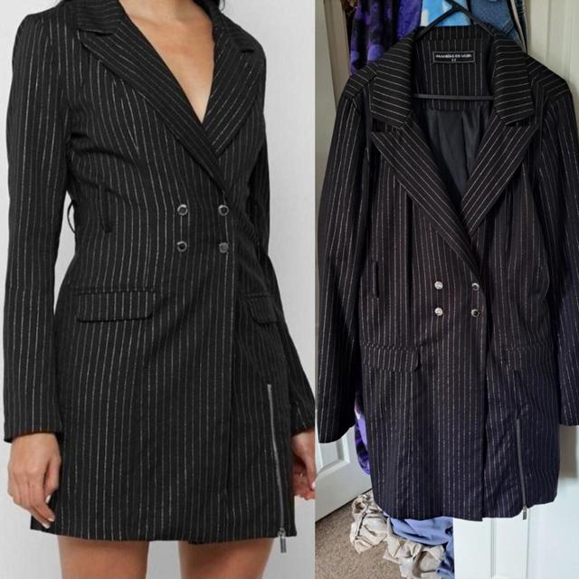 Maniere De Voir Women's Blazer Dress - Black - 12 on Productcaster.