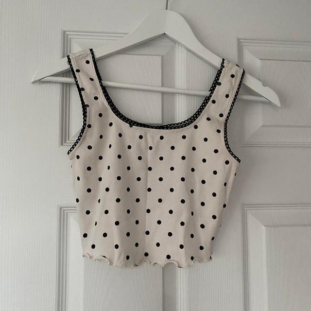 Topshop Women's Vest - Cream - 8 on Productcaster.