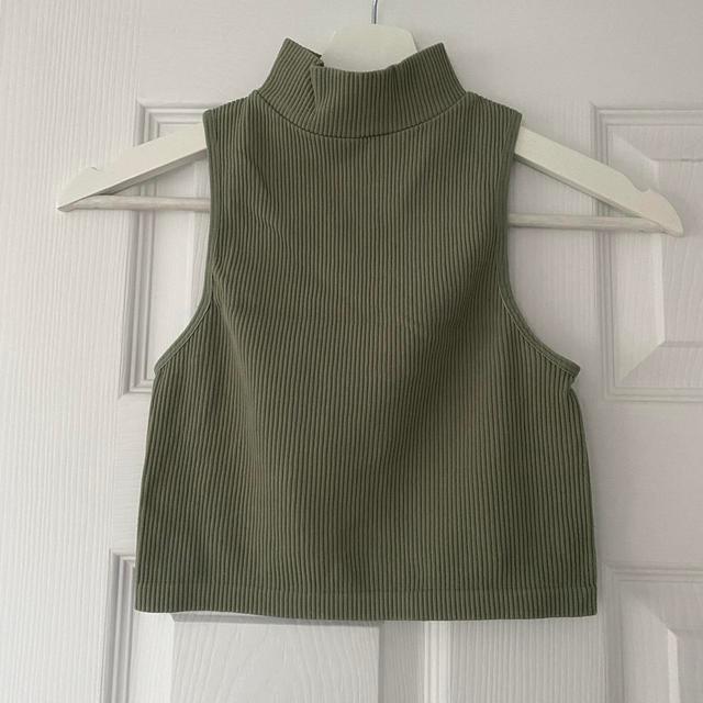 Zara Women's Vest - Khaki - XS on Productcaster.