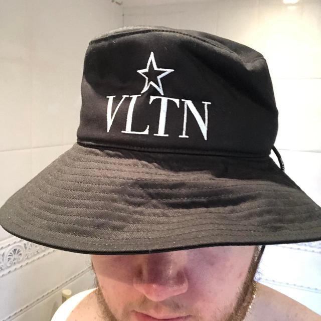 Valentino Men's Bucket hats - Black on Productcaster.