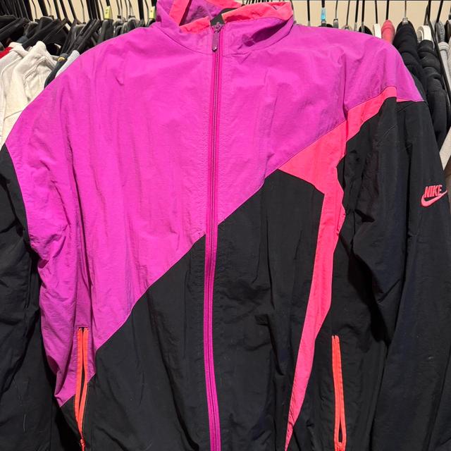 Nike Men's Jacket - Pink/Multi - M on Productcaster.