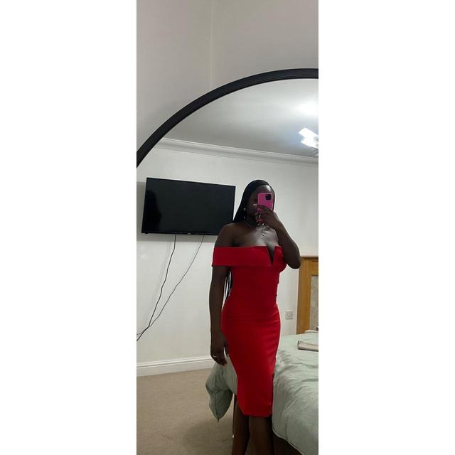 Fashion Nova Women's Bodycon Dress - Red - 10 on Productcaster.