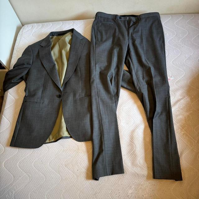 _J.L-A.L_ Men's Suit - Grey - L on Productcaster.