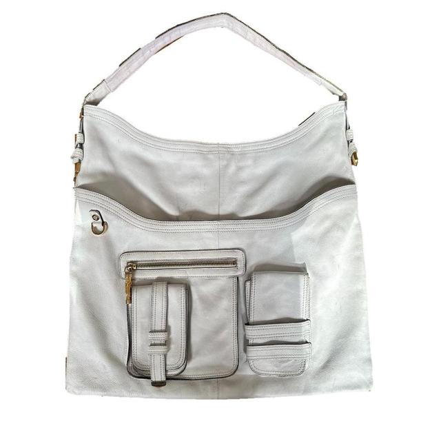 Versace Women's Crossbody bags - White/Gold on Productcaster.