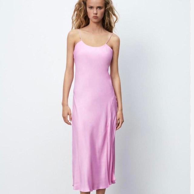 Zara Women's Dress - Pink/Purple - 32 on Productcaster.