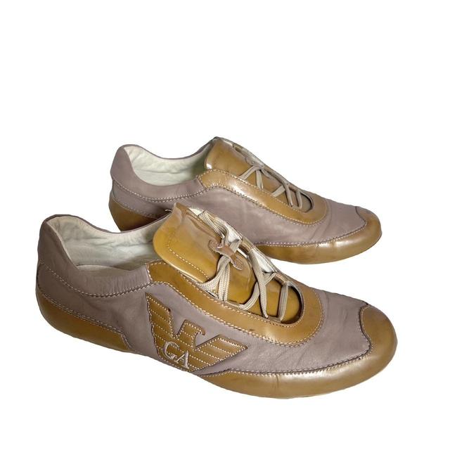 Emporio Armani Women's Trainers - Tan/Brown - UK 5.5 on Productcaster.