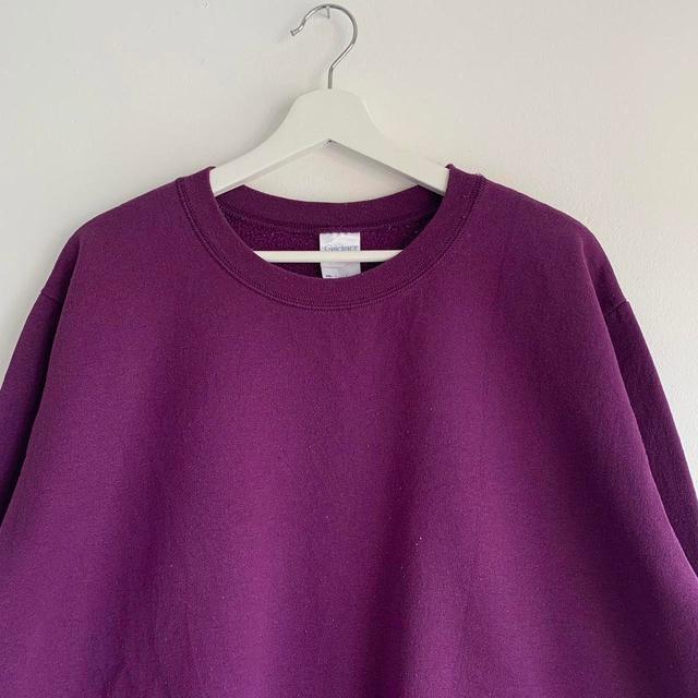 Gildan Women's Sweatshirt - Purple - XXL on Productcaster.