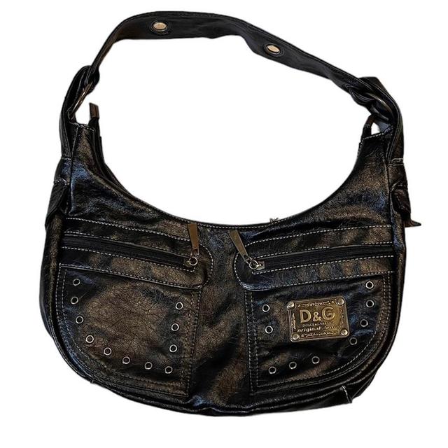 Vintage Women's Shoulder bags - Black on Productcaster.