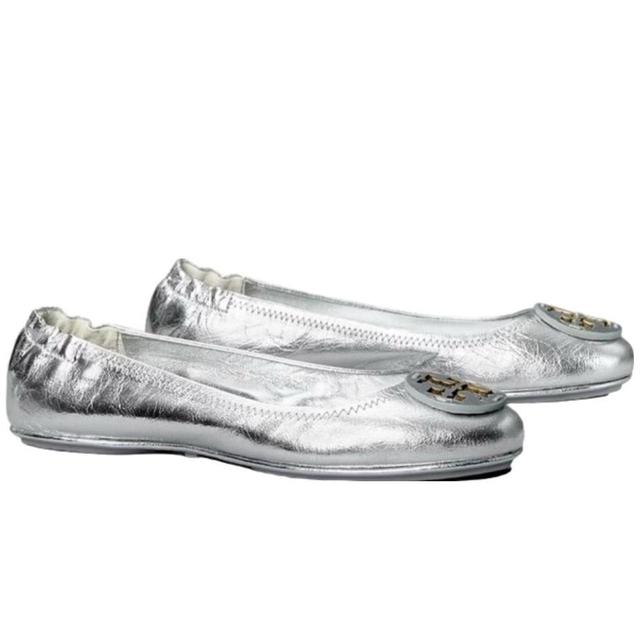 Tory Burch Women's Ballet shoes - Silver - UK 7.5 on Productcaster.