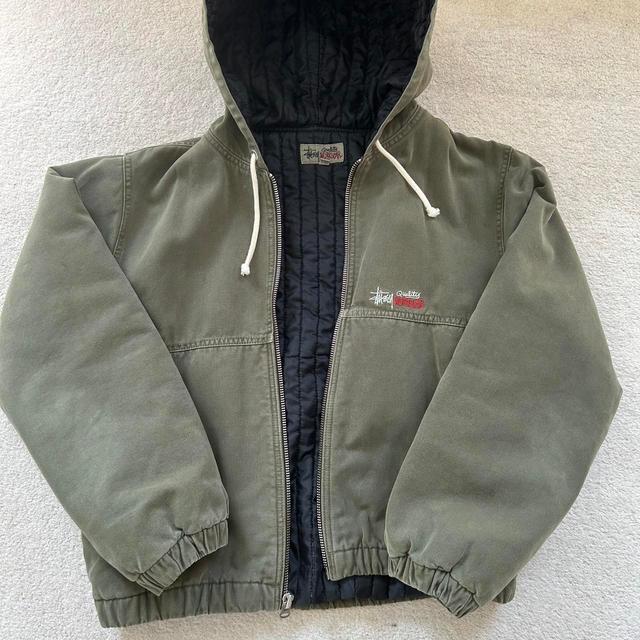 Stüssy Men's Jacket - Khaki - M on Productcaster.