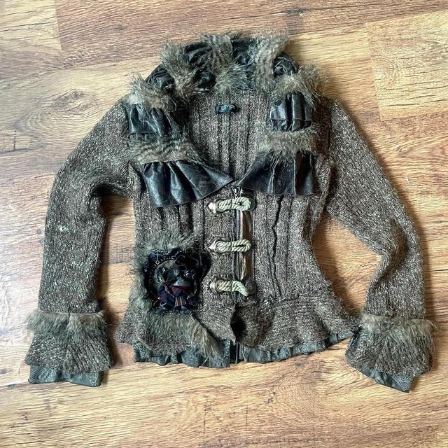 Vintage Women's Cardigan - Brown - M on Productcaster.