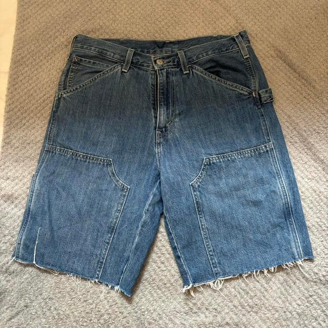 Levi's Men's Shorts - Blue - 32" on Productcaster.