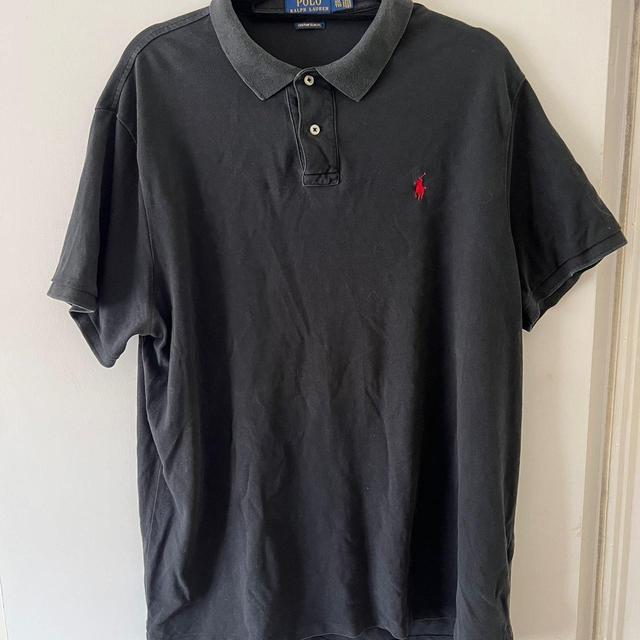 Polo Ralph Lauren Men's Polo shirt - Black - XXL on Productcaster.