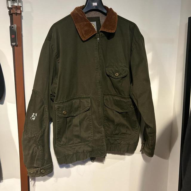 Men's Jacket - Khaki/Green - L on Productcaster.