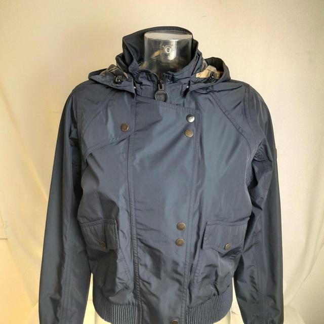 Barbour Women's Windbreaker Jacket - Navy - UK 12 on Productcaster.