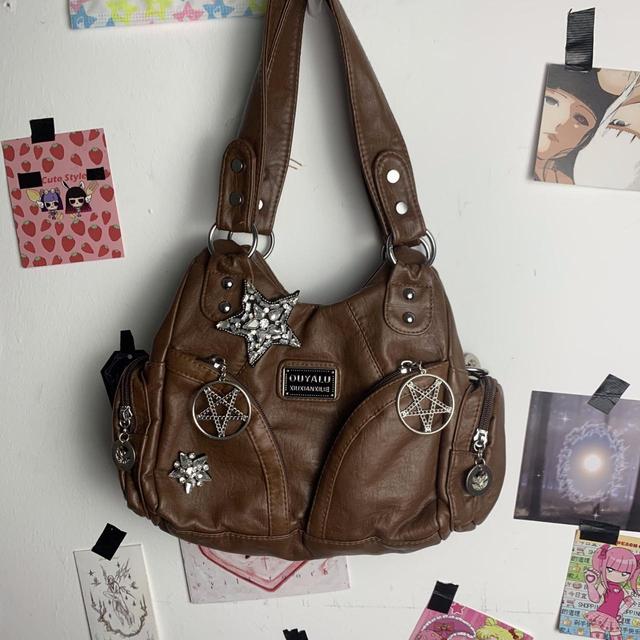 Reworked Women's Shoulder bags - Brown on Productcaster.